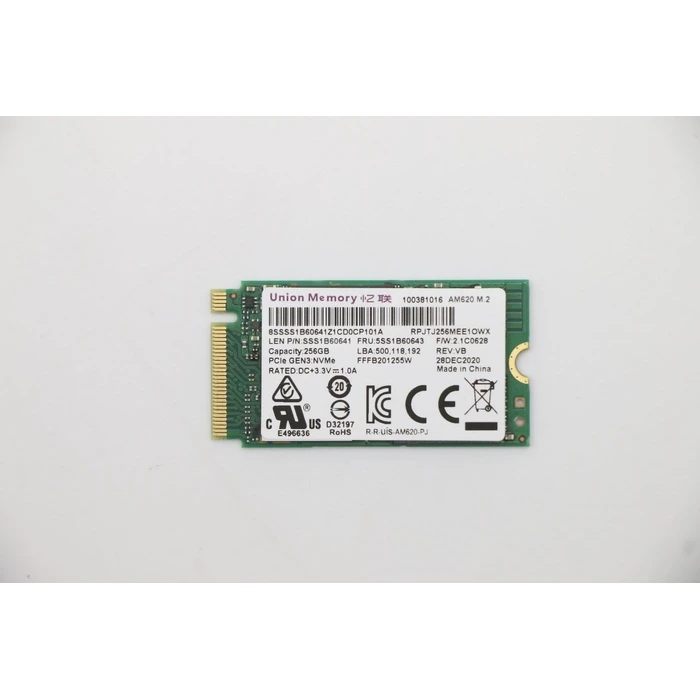 SSD Lenovo 256GB PCIe 2242 M2