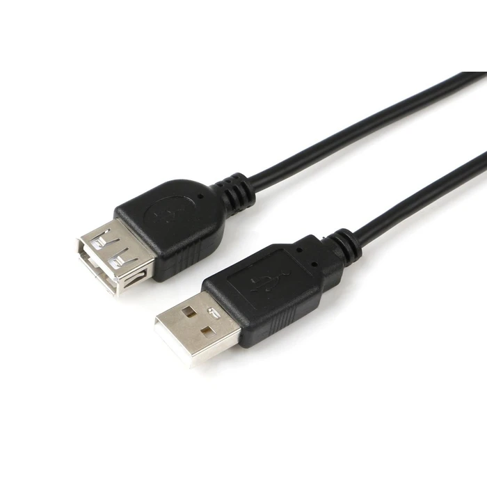 Metatropeis Antaptoreres USB 2.0 Extension A A 1m M F Black Hi Speed Cable USBAAF1B