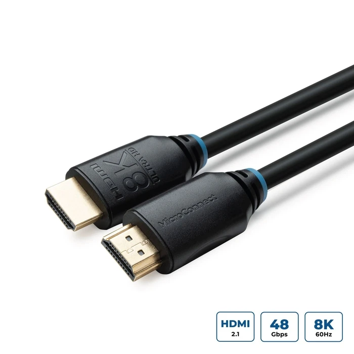 Adaptors and Cables HDMI Cable 8K 1m Supports 2 1 8K@60Hz