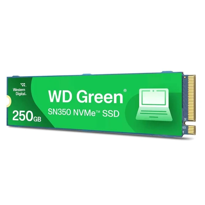 Western Digital Σκληροί Δίσκοι SSD WD Green SN350 NVMe 250GB
