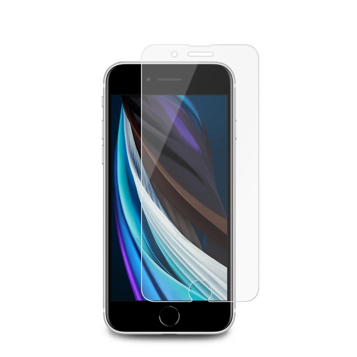 SPARIN Προστασία Οθόνης iPhone SE 2022 2020 Tempered Glass Clear