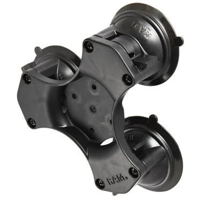 Default RAM Mounts Triple Suction Cup Base W O Ball
