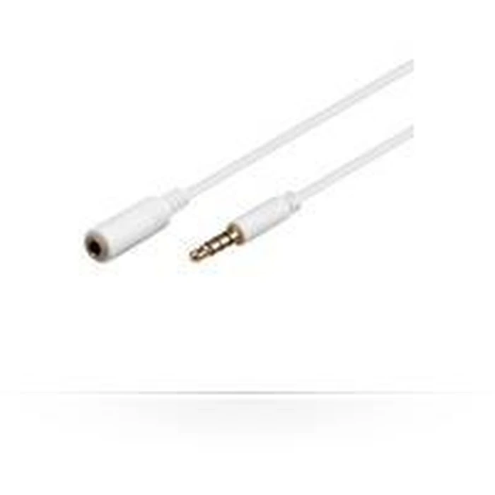 MicroConnect Μετατροπείς - Αντάπτορες Καλώδιο επέκτασης ακουστικών και ήχου 1m 3.5mm Minijack IPOD003A