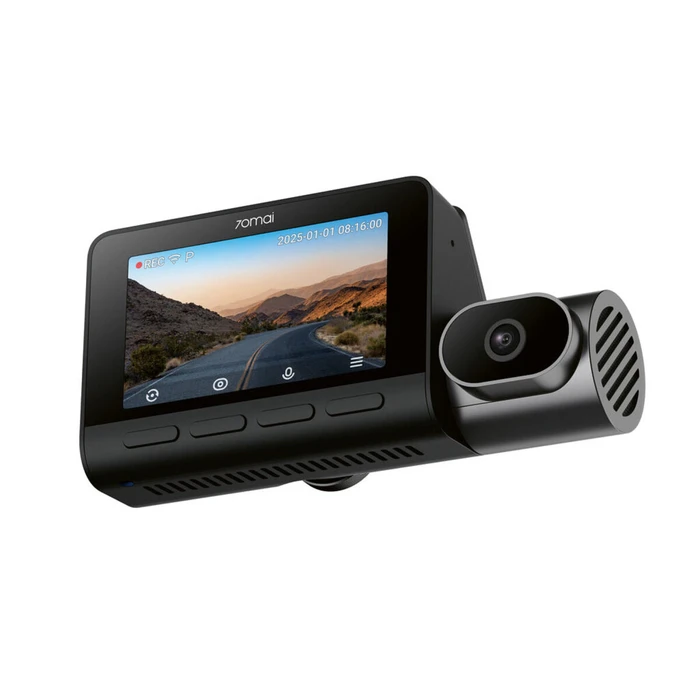 70mai T800 Σετ Κάμερα DVR Αυτοκινήτου Dual 4K + Πίσω 1080P, 3-Channel, IMX678, AI Parking Guardian, 128GB