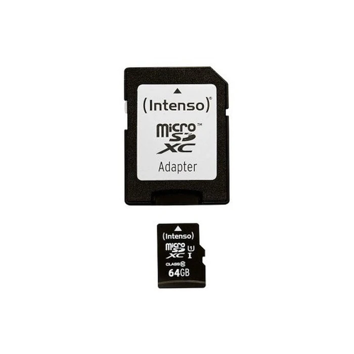 Κάρτα Μνήμης microSDXC 64GB Intenso 10/45 UHS-I