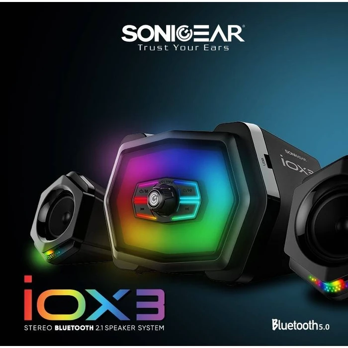 Ηχεία Υπολογιστή Sonic Gear IOX 3 Stereo Bluetooth 2.1 SYSTEM