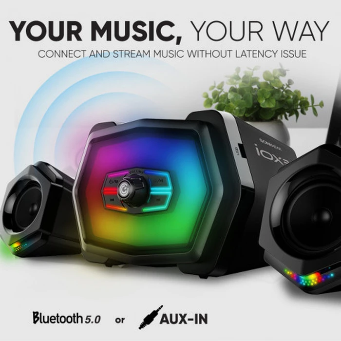 Ηχεία Υπολογιστή Sonic Gear IOX 3 Stereo Bluetooth 2.1 SYSTEM