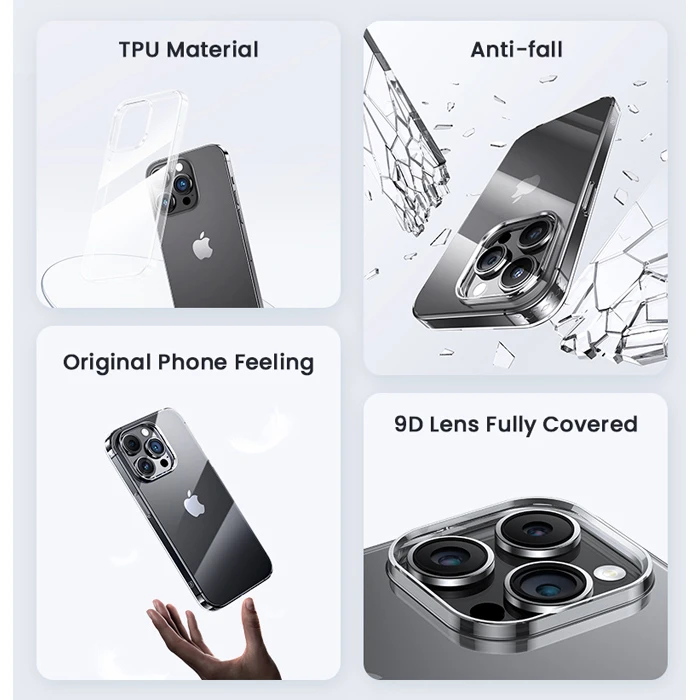 Θήκη Κινητού Usams Primary US-BH853 για iPhone 15 Plus, διάφανη