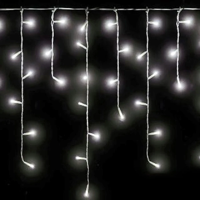 Χριστουγεννιάτικα Λαμπάκια Entac IP44 180 LED Βροχή Ψυχρό 4m