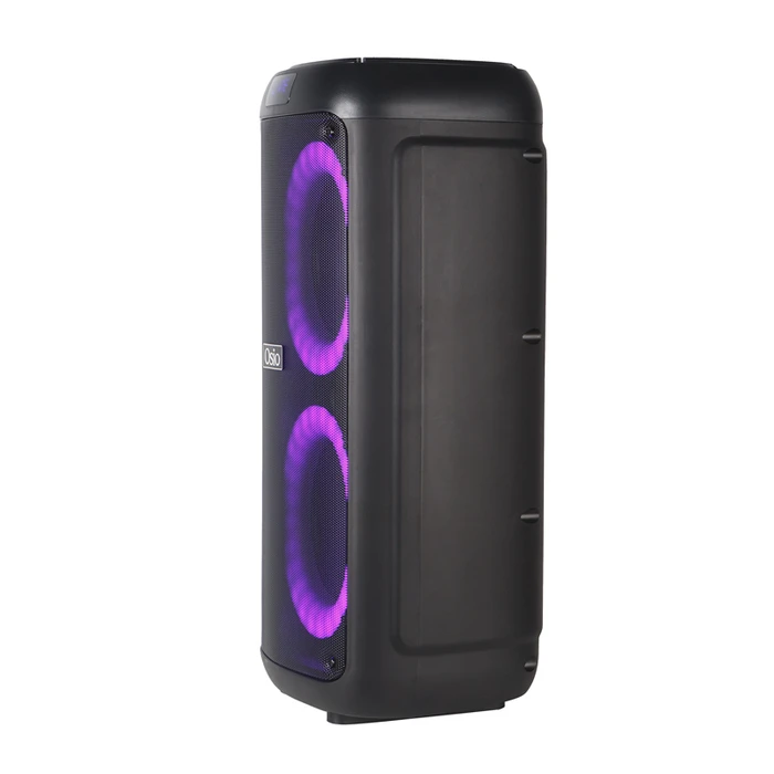 Karaoke Osio OBT-8030 με USB, LED, AUX, TF, RC, FM,TWS, ενσ. μικρόφωνο και τηλεχειριστήριο  80 W