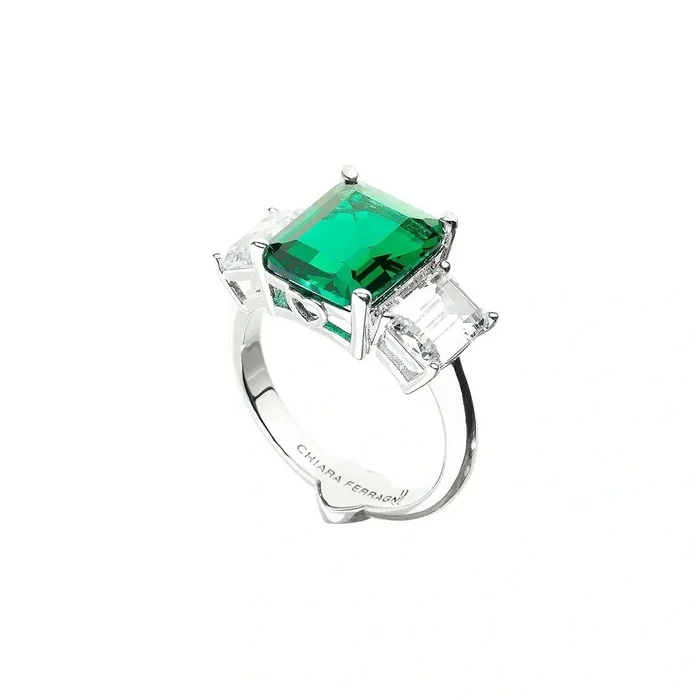 Γυναικείο Δαχτυλίδι Chiara Ferragni J19Awj05012 (12)  Green