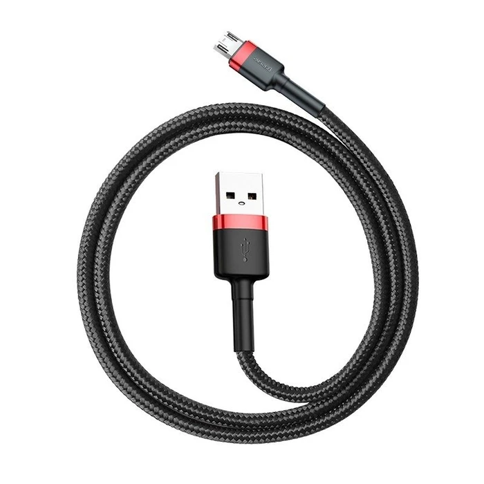 Καλώδιo USB Micro Baseus Cafule 1.5A 2m (red & black)