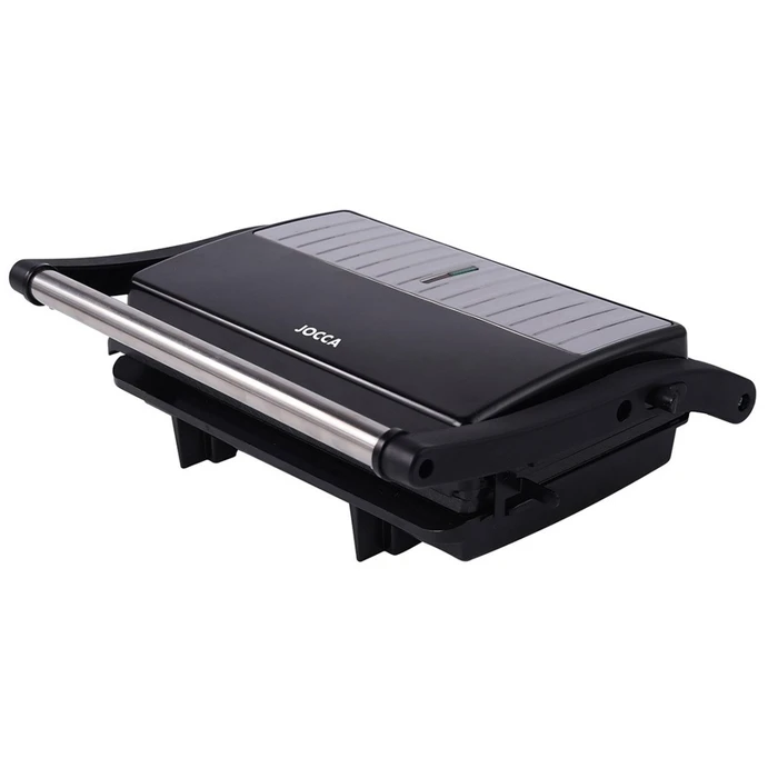 JOCCA Panini Grill 2 Slices 1000W Black