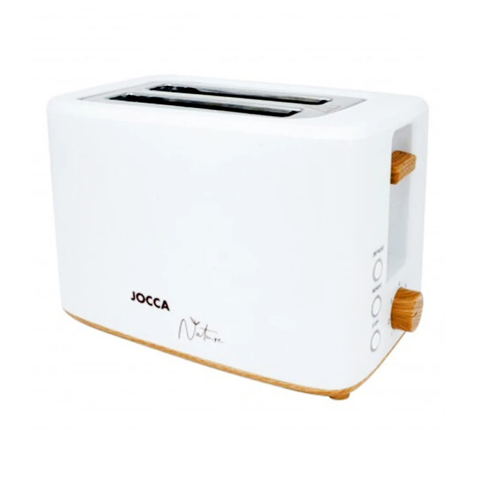 JOCCA 2-Slice Toaster Nature Line White Bamboo