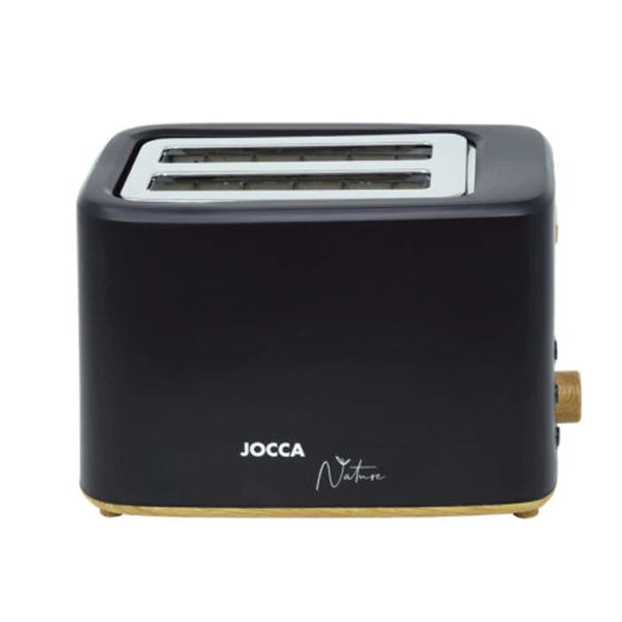 JOCCA Nature Line 2 Slice Toaster Black