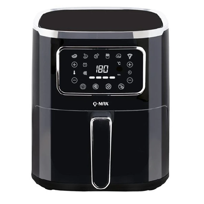 JOCCA Q-MAX Single Hot Air Fryer 5L 1450W Black