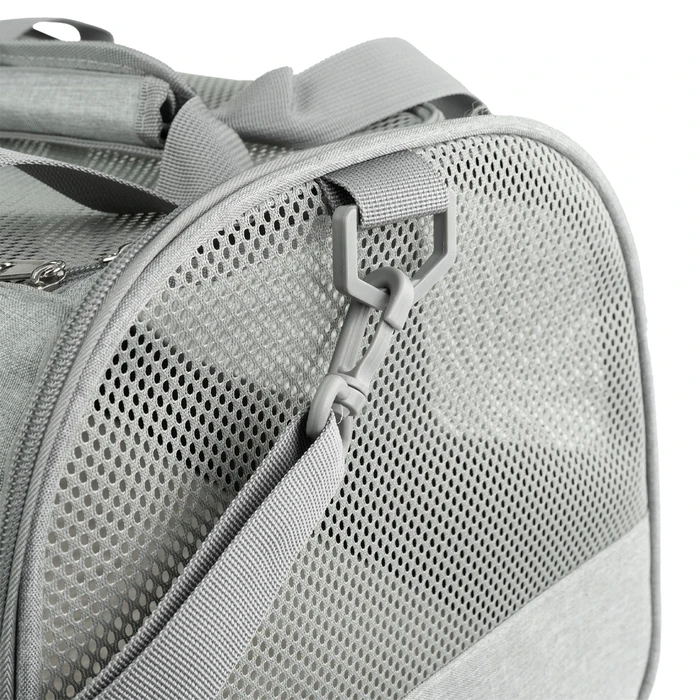 JOCCA Pet Travel Bag Grey for Dogs/Cats up to 8kg, 46x28x28 cm (J-2785)
