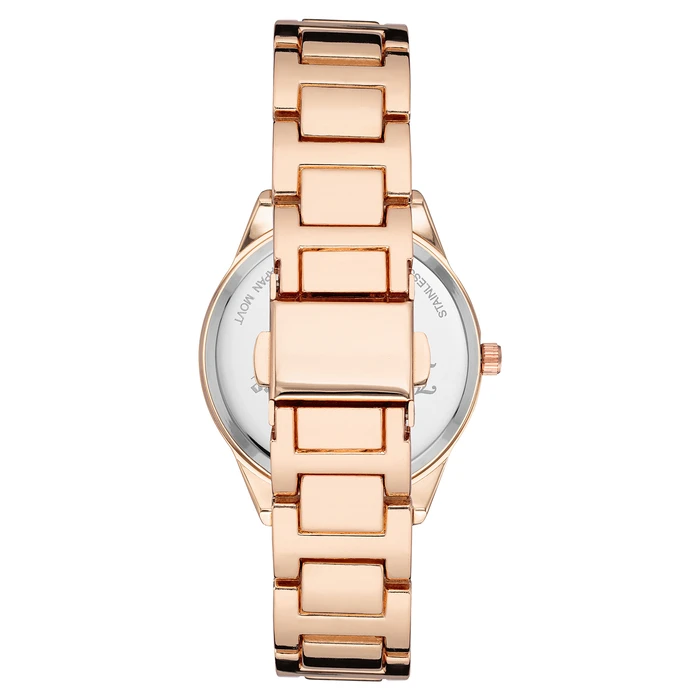 Γυναικείο Ρολόι Juicy Couture Jc1276Rgrg (34 mm) Μεταλλικό Μπρασελέ Ροζ