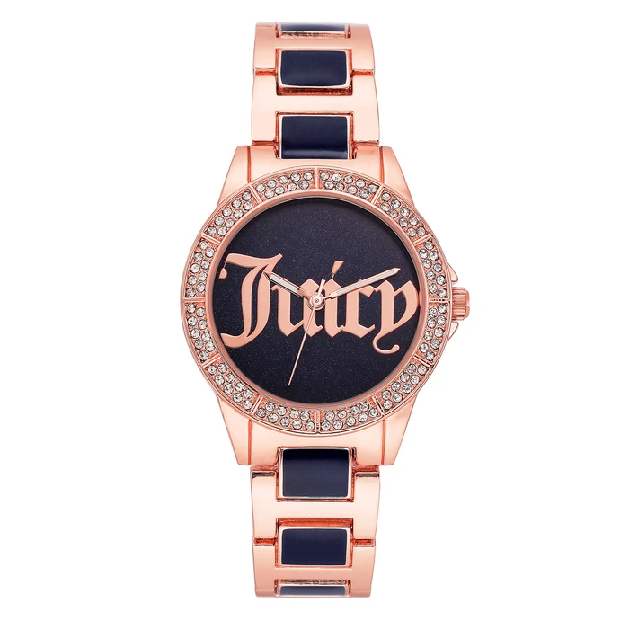 Γυναικείο Ρολόι Juicy Couture Jc1308Nvrg (36 mm) Μεταλλικό Μπρασελέ Ροζ