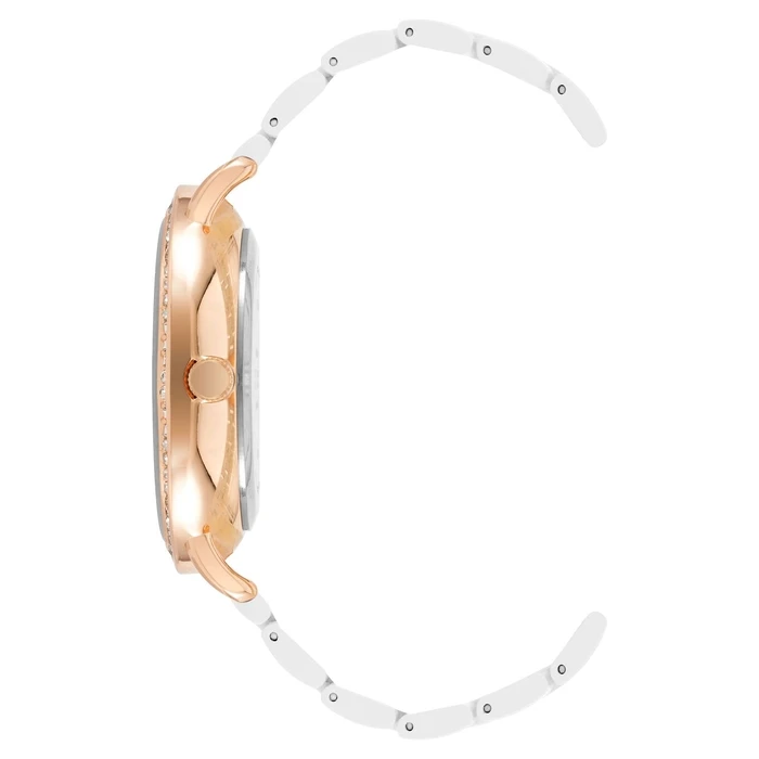 Γυναικείο Ρολόι Juicy Couture Jc1310Rgwt (36 mm) Μεταλλικό Μπρασελέ Λευκό