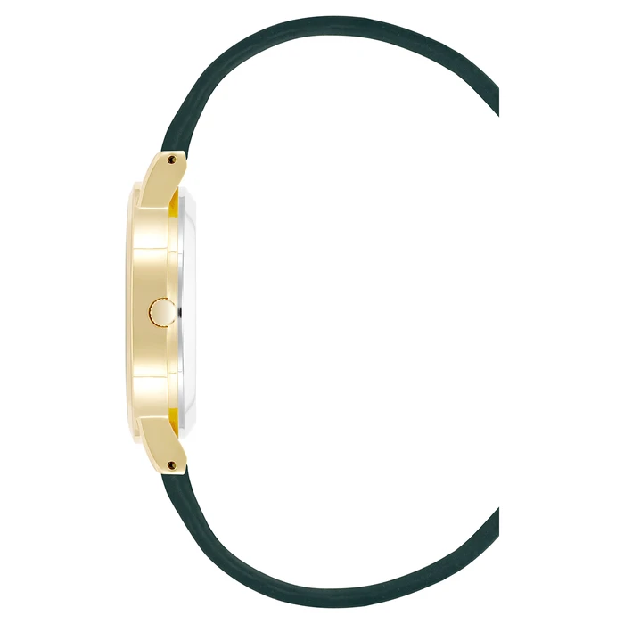 Γυναικείο Ρολόι Juicy Couture Jc1344Gpgn (36 mm) Δερμάτινο Λουράκι Πράσινο