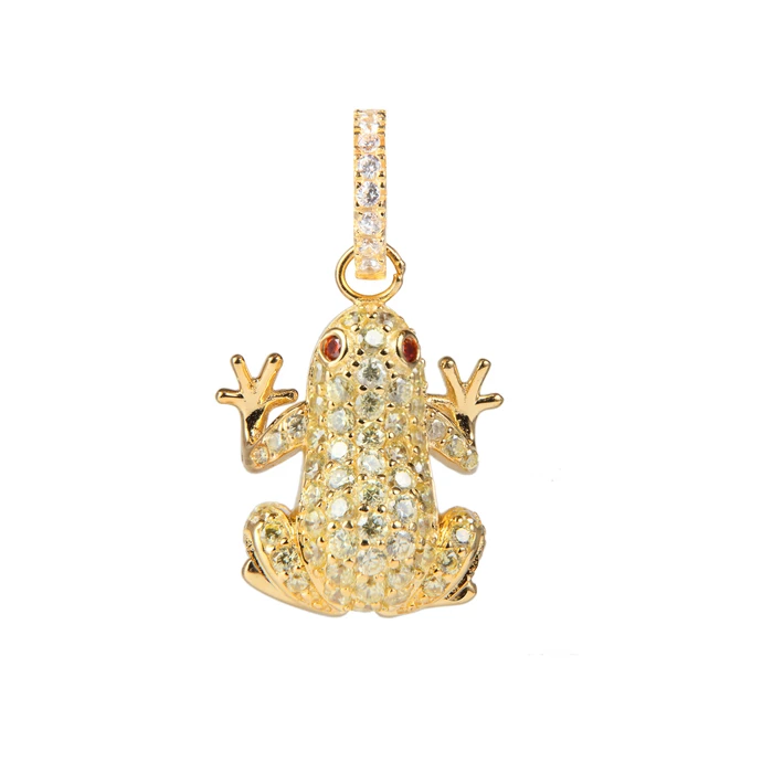 Γυναικείο Charm Lancaster Jla-Pen-Frog6 (1,5Mm) από Ασήμι Gold