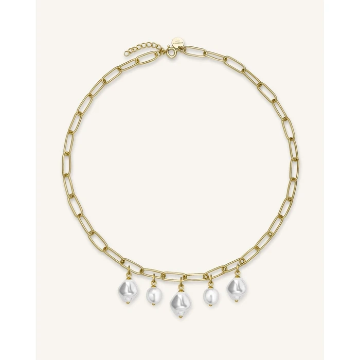 Γυναικείο Βραχιόλι Rosefield Jlpcng-J177 (16-20cm) από Ατσάλι Golden