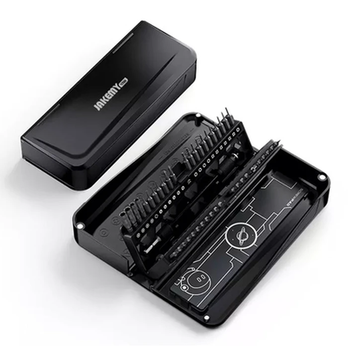 Σετ Κατσαβιδιών Jakemy ακριβείας JM-8180-A με κασετίνα, CR-V, 47τμχ