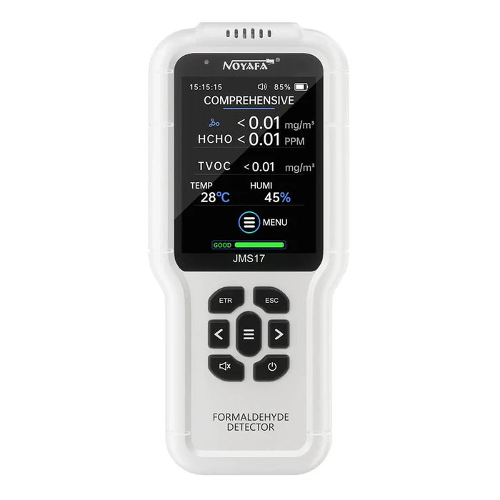 Ψηφιακός Μετρητής Noyafa Περιβάλλοντος Jms17, 4 σε 1, Επαναφορτιζόμενος