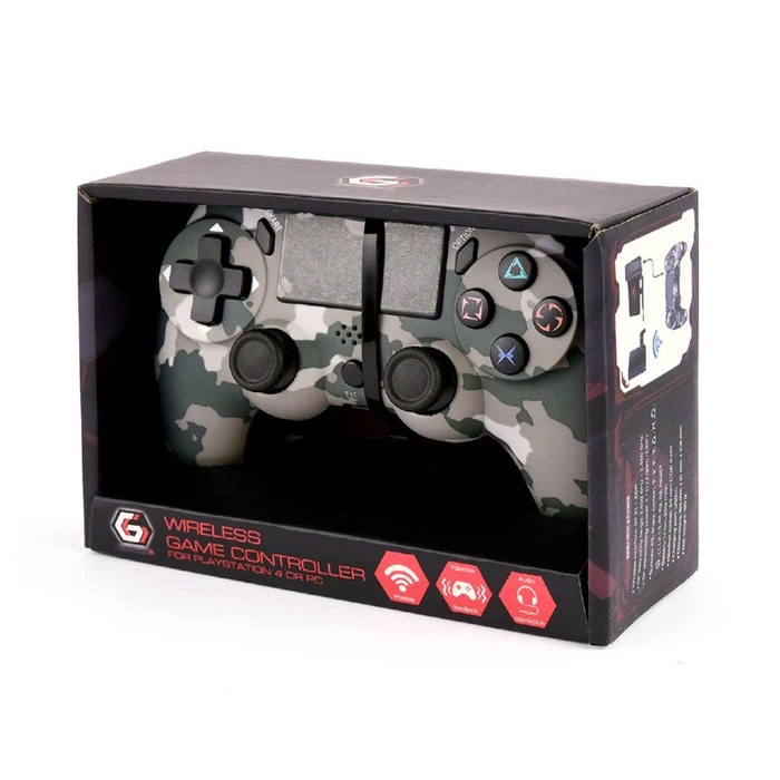 Gamepad Gembird Wireless For Pc/Ps4 Camo