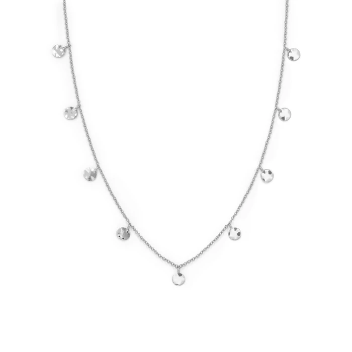 Γυναικείο Κολιέ Rosefield Jtcws-J098 (40-45cm) από Ατσάλι Grey