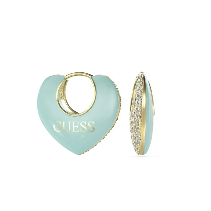Γυναικεία Σκουλαρίκια Guess Jube05206Jwyg (1cm) από Ατσάλι Golden