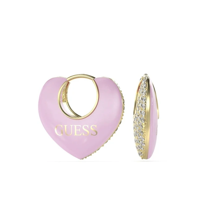 Γυναικεία Σκουλαρίκια Guess Jube05206Jwg (1cm) από Ατσάλι Golden