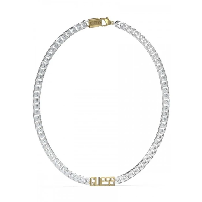 Ανδρικό Κολιέ Guess Jumn03204Jwyg (45cm) από Ατσάλι Grey