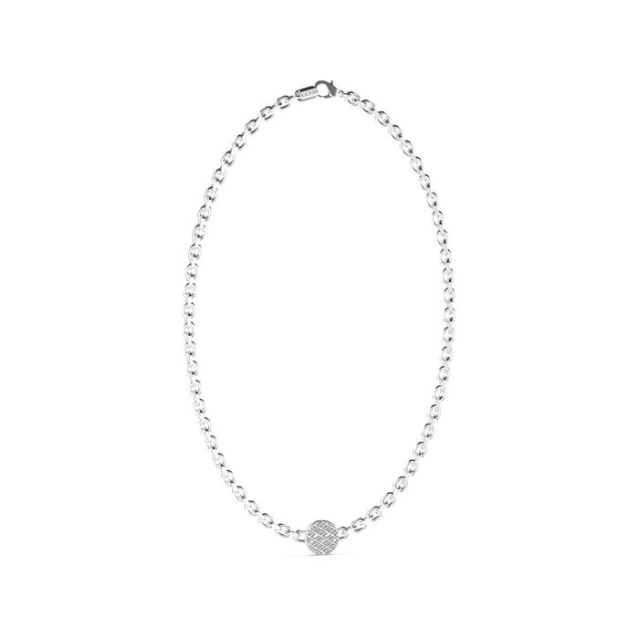 Ανδρικό Κολιέ Guess Jumn03229Jwst (45cm) από Ατσάλι Grey