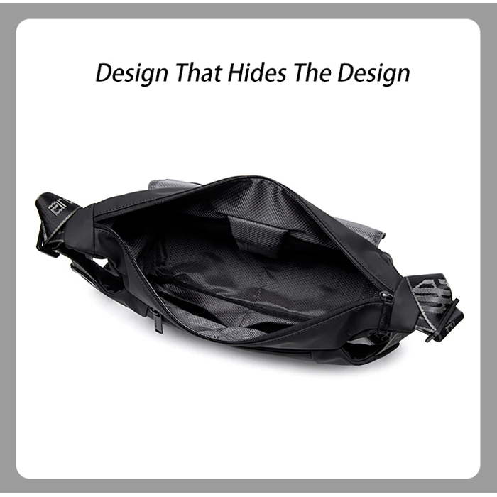 Τσάντα Ώμου Arctic Hunter K00152 Με Θήκη Tablet 13l Μαύρη