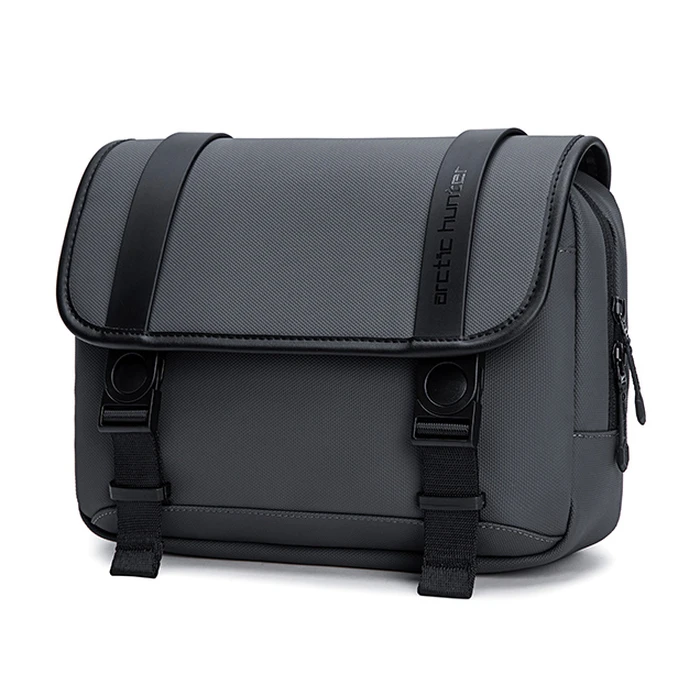 Τσάντα Arctic Hunter Ώμου K00568 με Θήκη Tablet, 4L, Γκρι