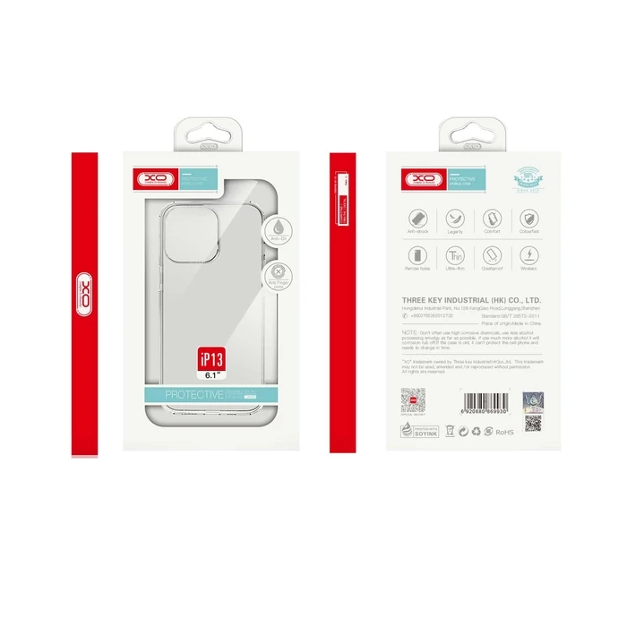 XO Θήκη iPhone 15 Plus υψηλής διαφάνειας TPU