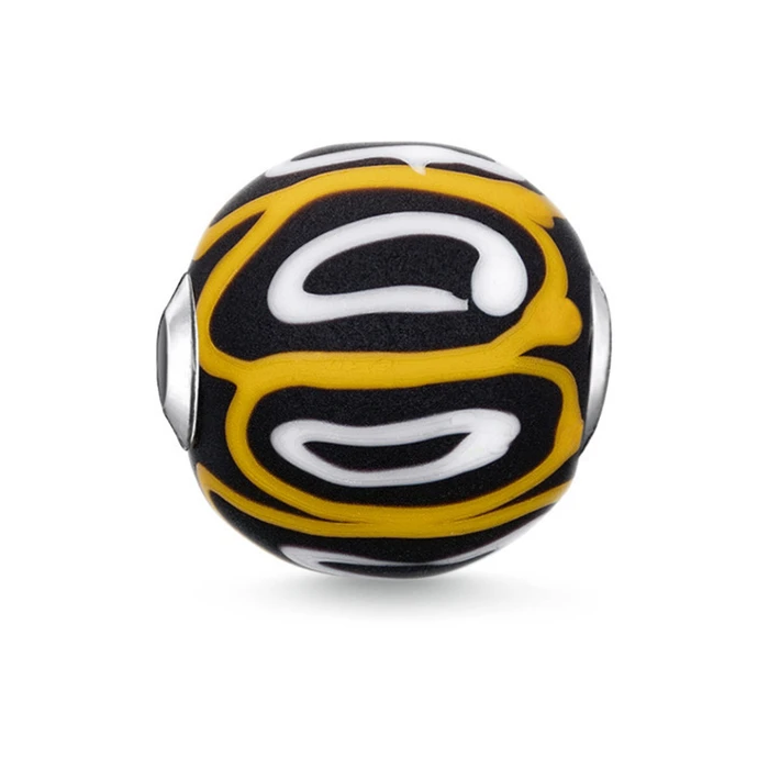 Γυναικείο Charm Thomas Sabo K0254-017-4 (1,10cm) από Ασήμι 925 / Crystal Yellow