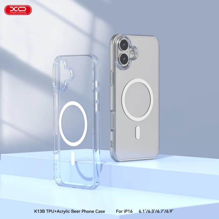 Θήκη Κινητού XOK13B iP 16 plus/15 plus 6,7" TPU+Ακρυλική με Μαγνήτη