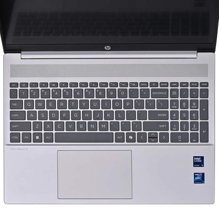 HP Laptops OmniBook 5 16 AF1095CL Ultra 9 285H 16 inch WUXGA Touch 32GB 1TB SSD Windows 11 Glacier Silver