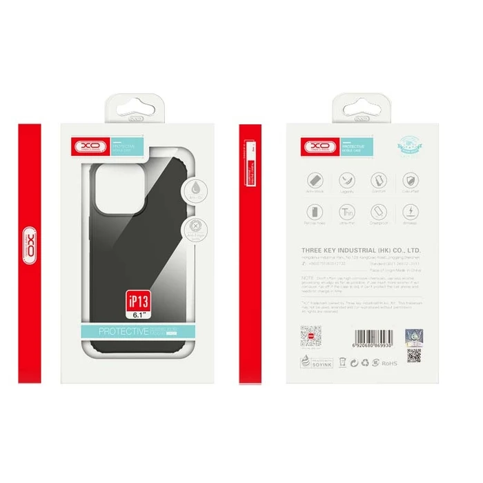 XO Θήκη κινητού XO-K02 iPhone15 Pro Max frosted TPU με τρύπα κορδονιού