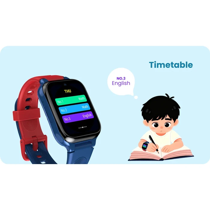 LAGENIO K9 Παιδικό Smartwatch 4G GPS με Κάμερα Μαύρο