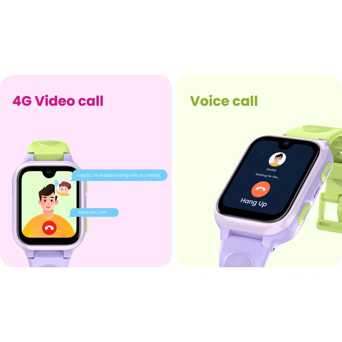 LAGENIO Παιδικό Smartwatch K9 4G GPS με Κάμερα 1.78'' AMOLED - Μπλε
