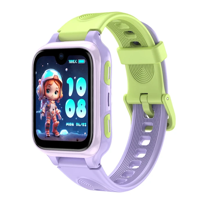 LAGENIO K9 Παιδικό Smartwatch 4G με GPS & Κάμερα - Μωβ