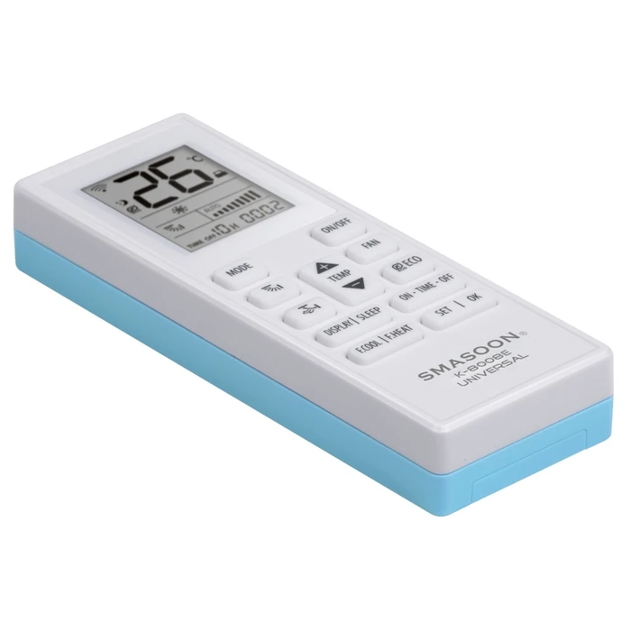 SMASOON K-8008E Universal Air Conditioner Remote Control (Blue)