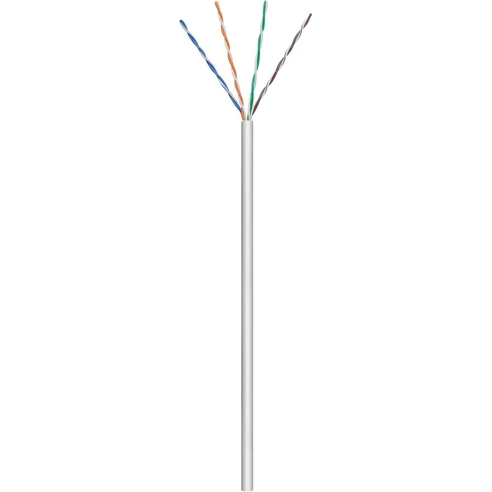 Microconnect U/UTP Cat.5e (Gigabit) Καλώδιο Δικτύου Ethernet χωρίς ακροδέκτες 305m Γκρι KAB001-305