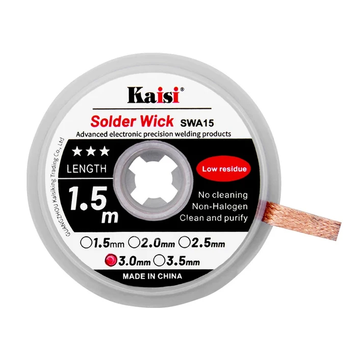 Kaisi Σύρμα Αποκόλλησης Kai-3015, Χαλκού, 3mm X 1.5m