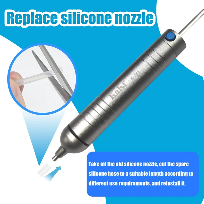 Kaisi Desoldering Pump K-331, Μεταλλικό, 173mm