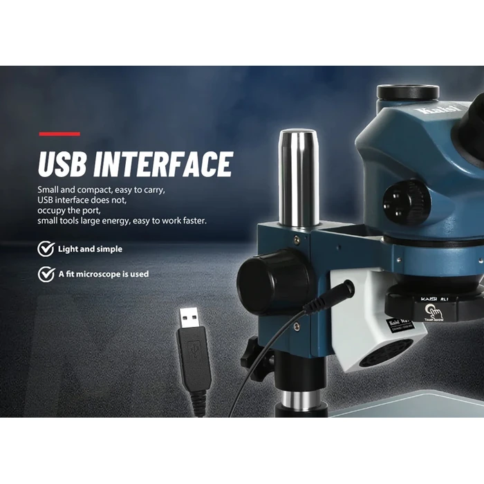 Σταθμός Απορρόφησης Καπνού Kaisi & fan ψύξης MaT Mini για μικροσκόπιο, 3W